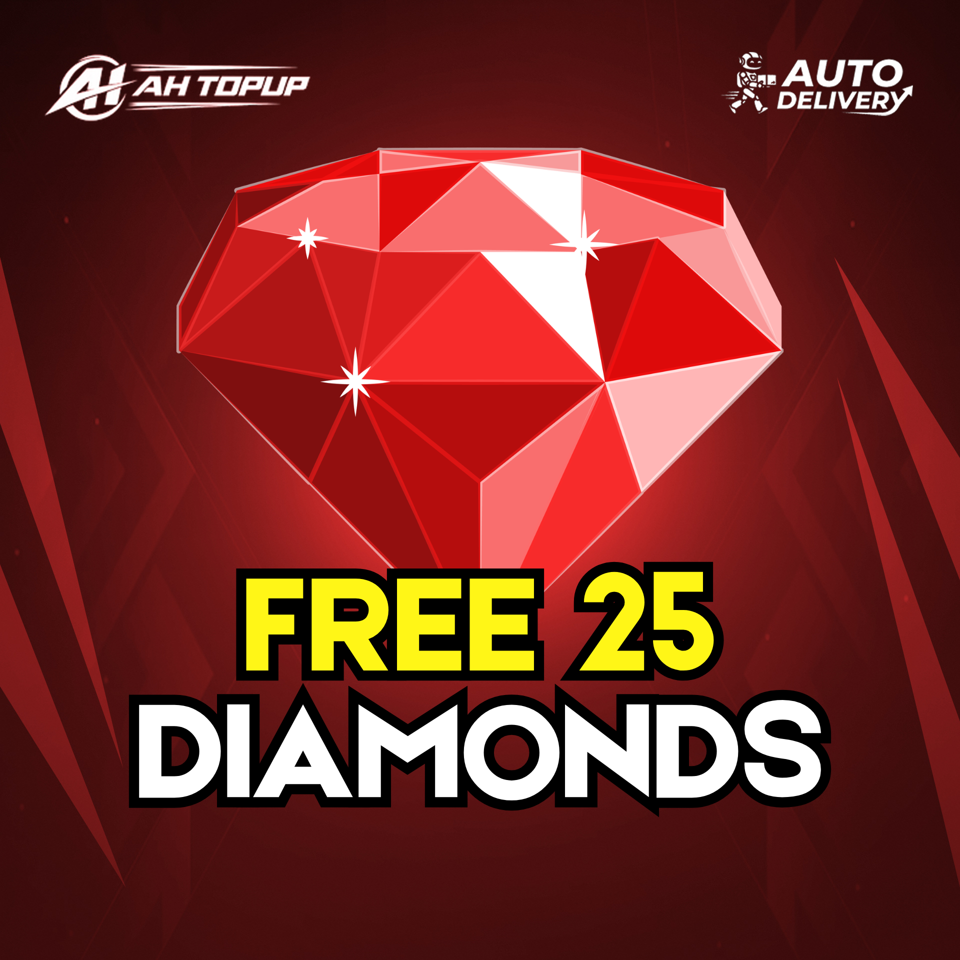 FREE 25 DIAMOND